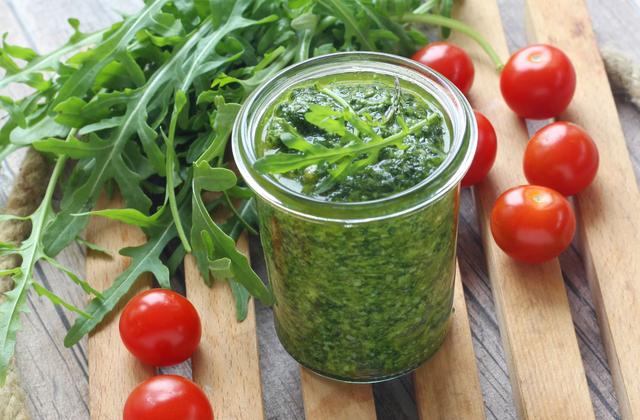 Pesto de roquette à la pistache - Photo par Silvia Santucci