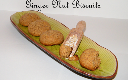 Ginger nut biscuits - chouya