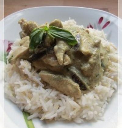 Curry vert de poulet traditionnel - Photo par teteen_lair2