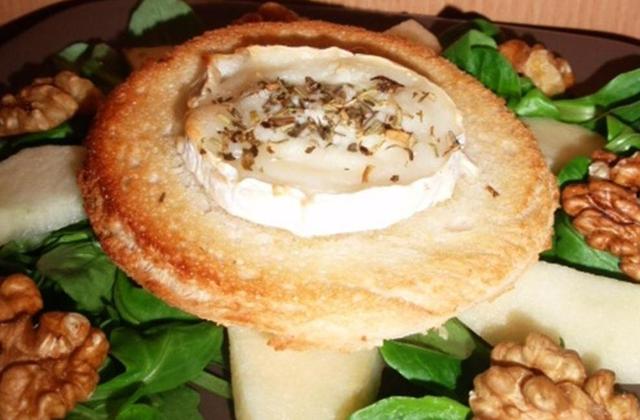 Salade de chèvre chaud automnale - Photo par La cuillère aux mille délices