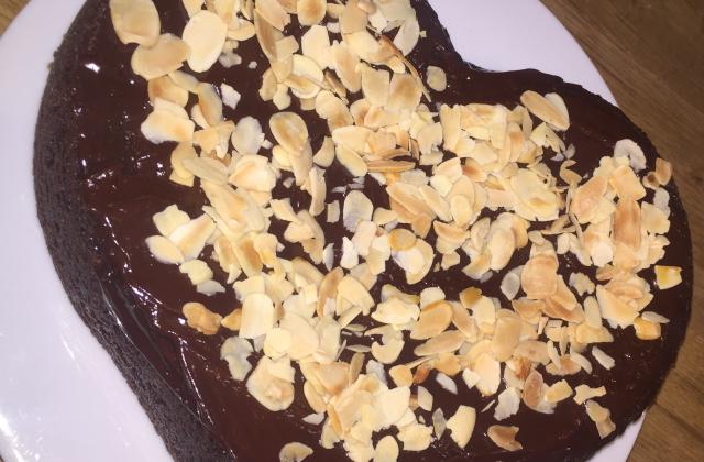 Gâteau au chocolat et amandes - Photo par nolwenn