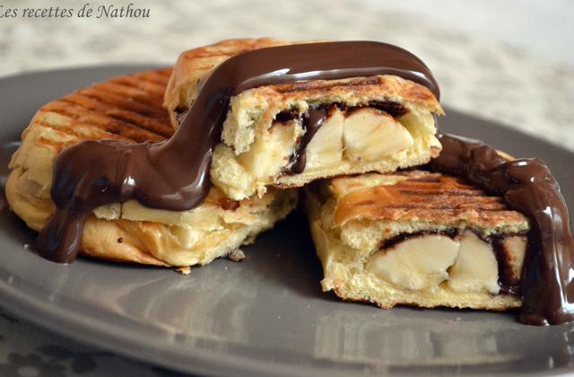 Pain brioché chocolat-banane comme des paninis - Photo par Communauté 750g