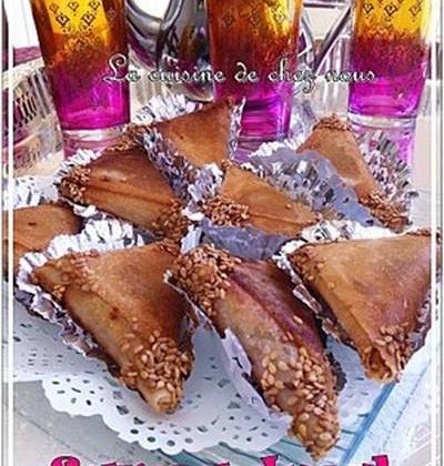 Samsa dyoul ou brick sucrée - Photo par La cuisine d'Amélia