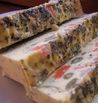 Terrine aux petits légumes et au basilic - Photo par capricx