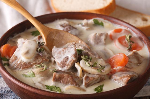 Blanquette de veau facile - Photo par 750g