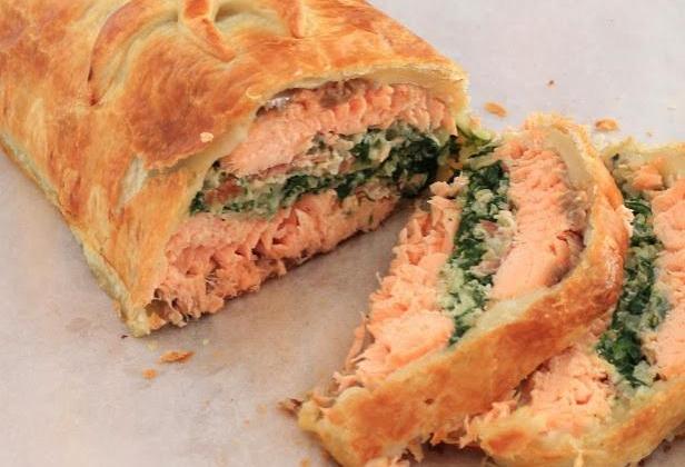 Saumon wellington en croute feuilletée - Photo par nanoudK
