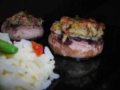 Champignons farcis - Photo par claireaV