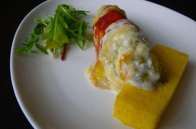Endives au chorizo, gratinées au maroilles - Photo par moum00