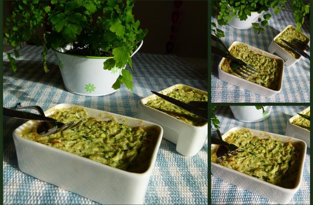 Gratin de courgettes au Cottage-cheese - Photo par CookingFeeLili