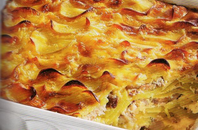 Gratin de matjes à la ciboulette - Photo par bidules2