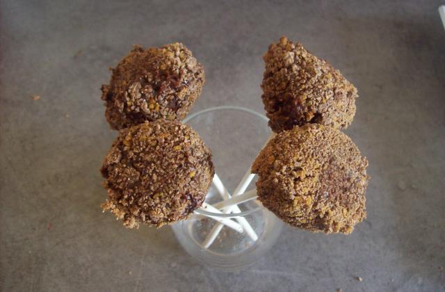 Cake pop à la crème de marrons - Photo par dalyz