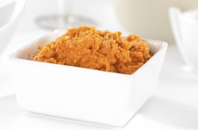 Purée de patates douces à l'Etorki - Photo par 750g