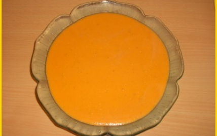 Crème de lentilles corail - biscottine
