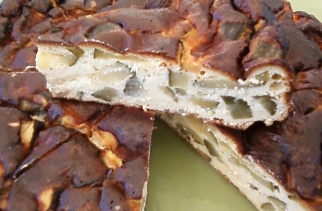 Clafoutis de courgettes à la faisselle - Photo par jeanmaiz