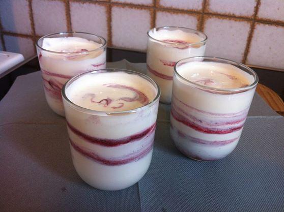 Tourbillon de mûres au mascarpone - Photo par la cuisine de juju