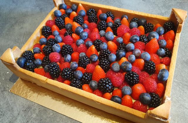 Recette Tarte Cagette De Fruits En Pas A Pas