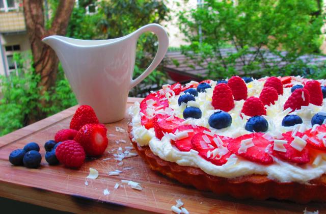 Recette Gateau Aux Fruits Rouges Et Creme Mascarpone 750g