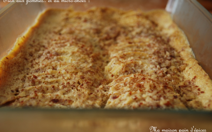 Flan aux pommes au micro-ondes - Photo par Stéph pain d'épices