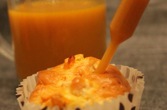 Muffin au potiron et sa pipette de potiron - Photo par MelleBanane