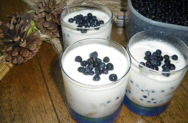 Verrine tiramisu aux myrtilles - Photo par gillouc
