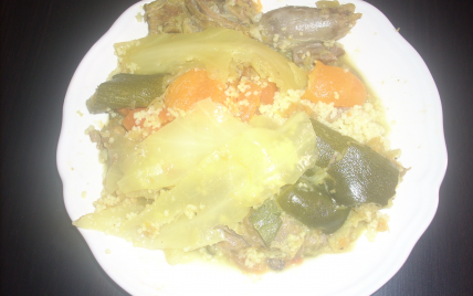 Le vrai couscous marocain - Photo par khalidaf