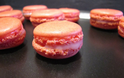 Macarons au Bubble Gum - Photo par Evacuisine