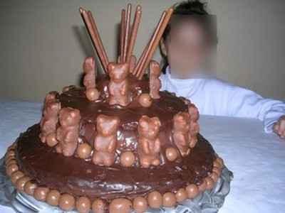 Chocopoire Nounours à la guimauve - Photo par fanours