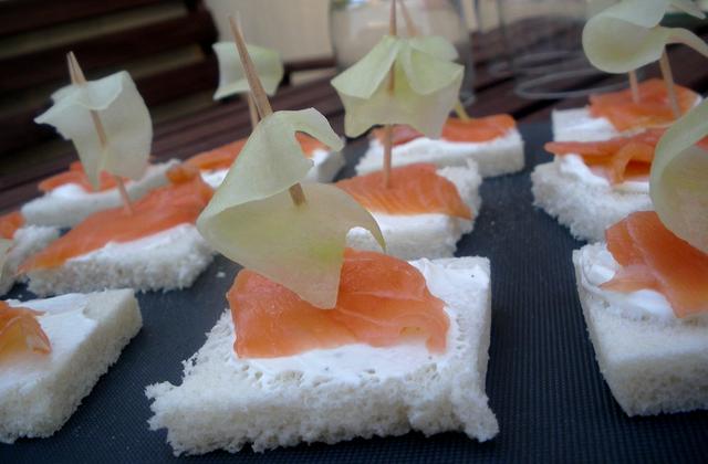 Bouchées au saumon fumé faciles - Photo par mllelaeti