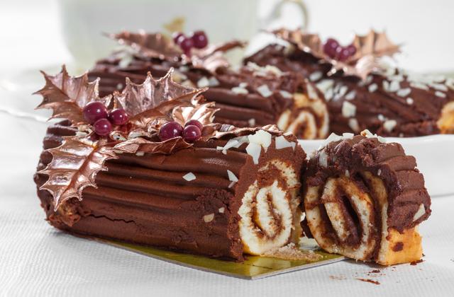 Bûche de Noël de Mamie Chatel - Photo par Chef Damien