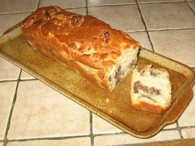 Cake aux topinambours et gésiers de canard - Photo par Capipiou
