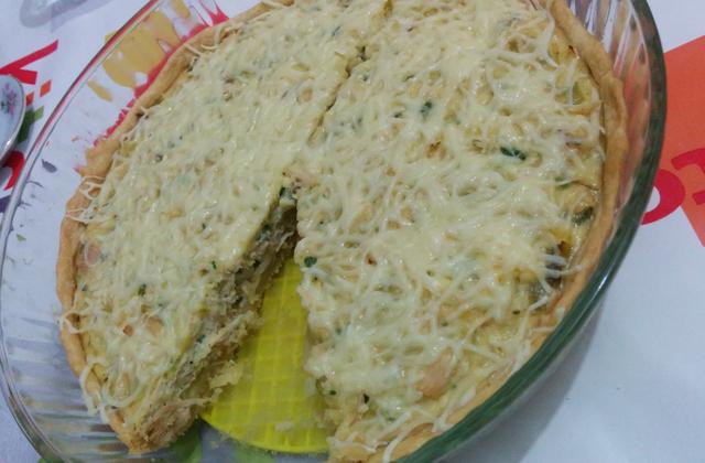 Tourte oignons/poireaux - Photo par Communauté 750g