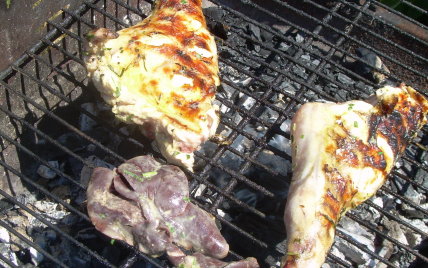 Cuisses de lapin au barbecue - Photo par sylvieydY