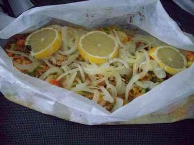 Papillote de poisson - Photo par camilljB