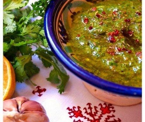 Chermoula (marinade pour poisson et autres) - Photo par mesdeu