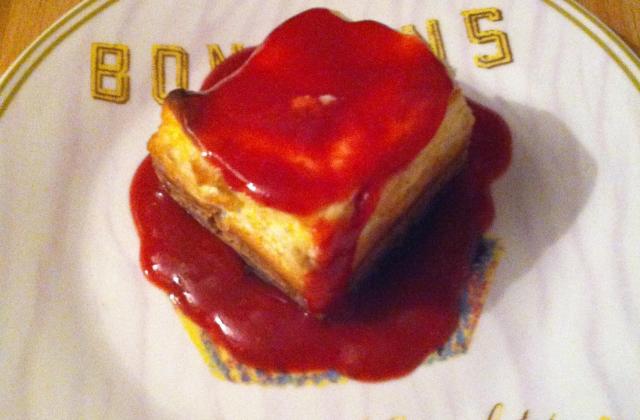 Cheesecake fraises - Photo par Delicious gossip
