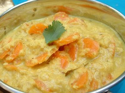 Recette indienne Carottes Noix de coco - Photo par pankaj