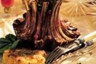 Carré d'agneau à la crème de thym - Photo par 750g