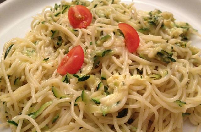 Carbonara aux courgettes - Photo par la cuisine de juju