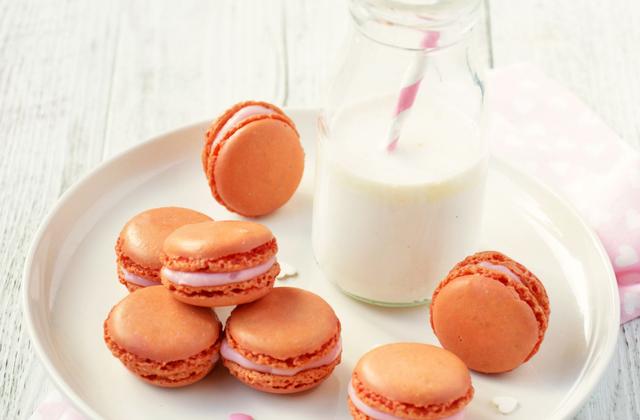 Macarons à la rose - Photo par Angélique Roussel pour Soy