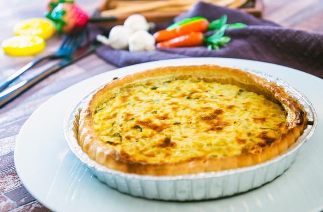 Tarte au saumon fumé facile - Photo par 750g