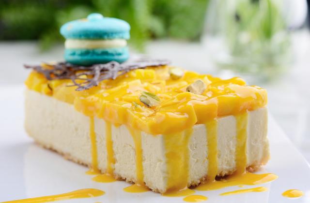 Bavarois aux fruits de la passion et à la mangue - Photo par 750g