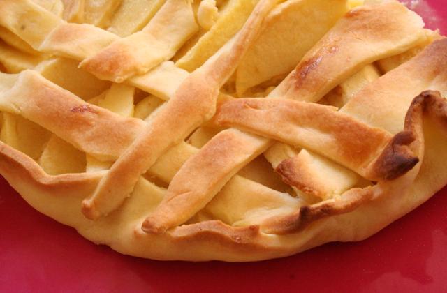 Tarte aux pommes minute - Photo par leilco