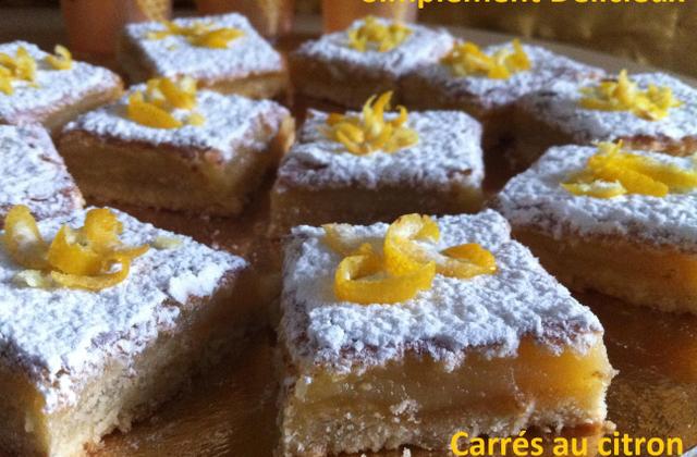 Carré fondant au citron - Photo par ouissa9