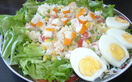 Salade aux éclats du Ghana - Photo par Cuisine Niouse