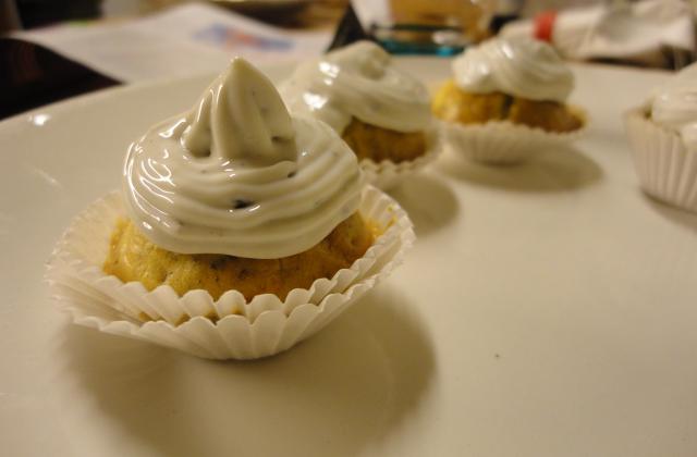 Cupcake noix du périgord et roquefort! - Photo par Happy-Food