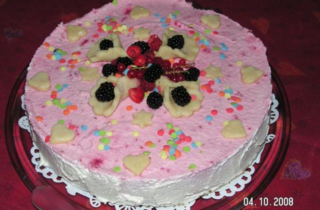Gâteau aux fruits rouges maison - Photo par kekeli