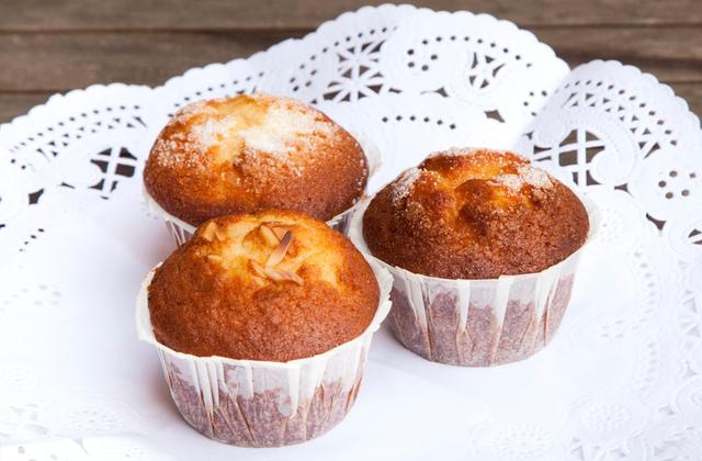 Muffins à la banane au coeur de Nutella - Photo par lebots
