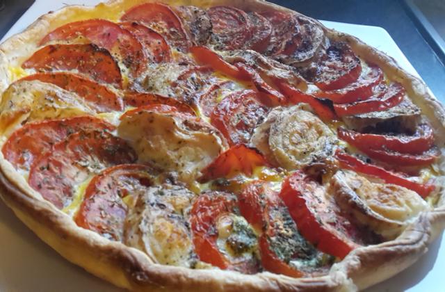 Tarte à la tomate et au chèvre - Photo par 4ine 59530