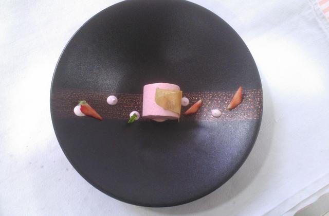 Parfait glacé à la fraise - Photo par elsabux