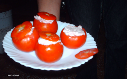 Tomates farcies fraîcheur - Photo par touour